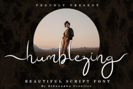 HUMBLEZING DEMO Font