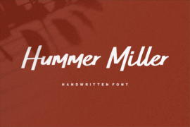 Hummer Miller Demo Font