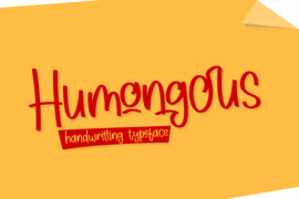Humongous Demo Font