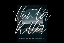 Hunter Killer Font