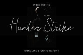 Hunter Strike Font