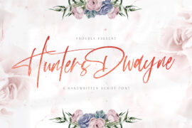 Hunthers Dwayne Font