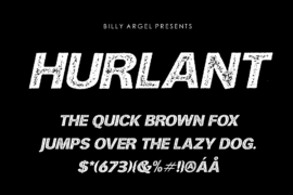 HURLANT Font Family