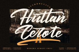 Huttan Cerote Font Family