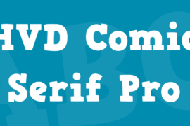 HVD Comic Serif Pro Font