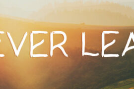 I Never Learn Font