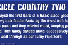 Icicle Country Two Font