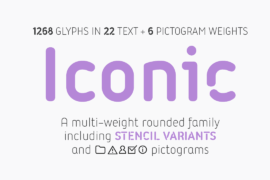 Iconic Font Family