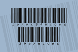 IDAHC39M Code 39 Barcode Font