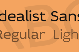 Idealist Sans Font Family