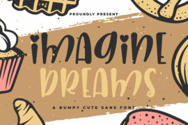 Imagine Dreams Personal Use Onl Font
