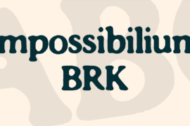 Impossibilium BRK Font