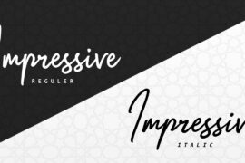 Impressive Font Family