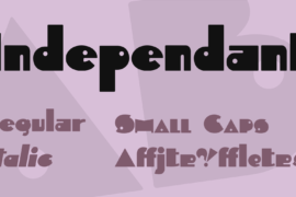 Independant Font Family