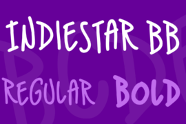IndieStar BB Font Family