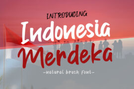 Indonesia Merdeka Font