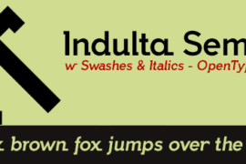Indulta Font Family