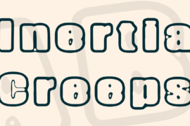 Inertia Creeps Font