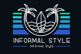 InFormal Style Font Family