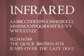 InfraRed Font Family