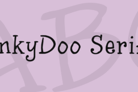 inkyDoo Serif Font