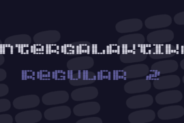 Intergalaktika Font Family