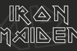 Iron Maiden Font