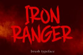 IRON RANGER Font