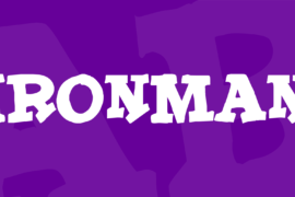 IronMan Font
