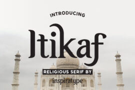 Itikaf FREE Font