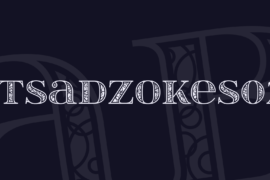 itsadzokeS02 Font