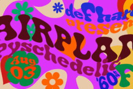 J. Airplane swash Font Family