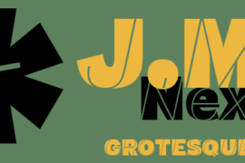 J.M. Nexus Grotesque Font