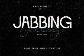 Jabbing Demo Font Family