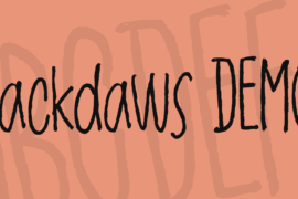 Jackdaws DEMO Font