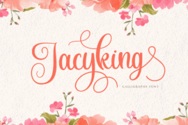 Jacyking Font