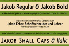 Jakob Font Family