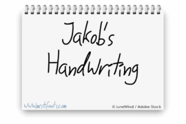 Jakobs Handwriting Font