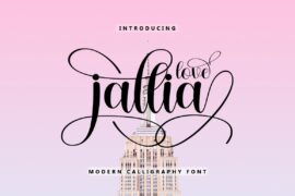 jallia love Font