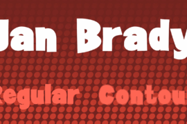 Jan Brady Font Family