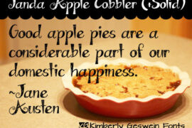 Janda Apple Cobbler Font Family