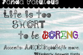 Janda Fabulous Font