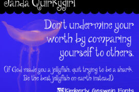 Janda Quirkygirl Font