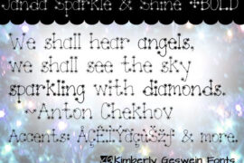 Janda Sparkle and Shine Font Family