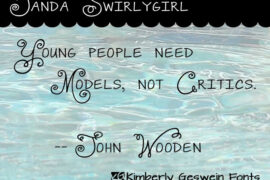Janda Swirlygirl Font