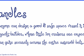 Jandles Font