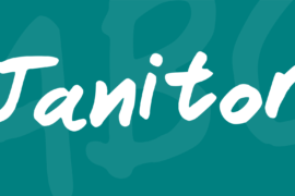 Janitor Font