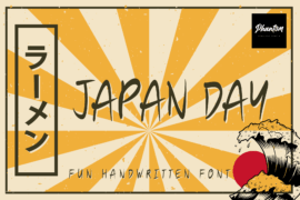 Japan Day Font
