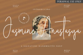 Jasmine Anastasya Font