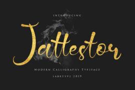 Jattestor Demo Font